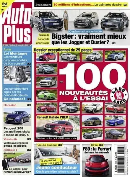 Auto Plus France – 22 Novembre 2024