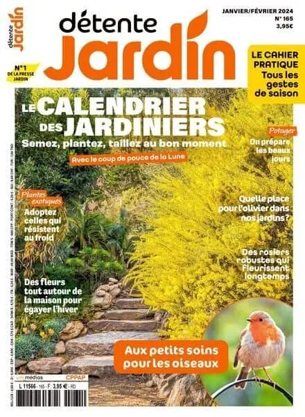 Detente Jardin – Janvier-Fevrier 2024
