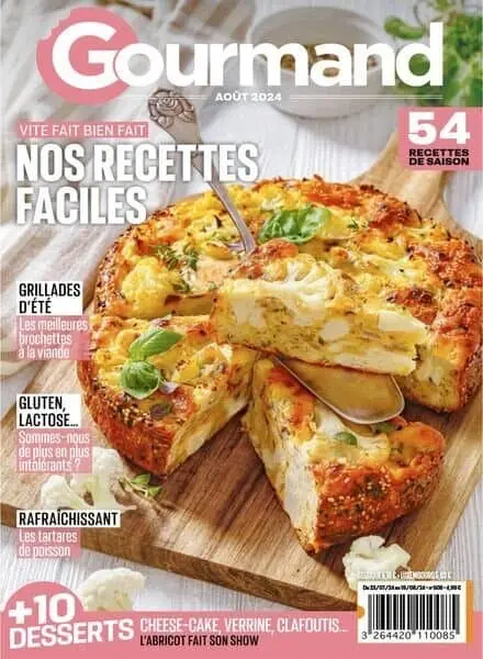 Gourmand – Aout 2024