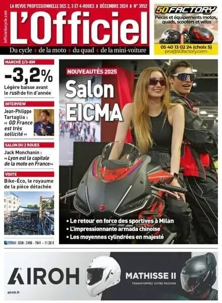 L’Officiel du Cycle – Decembre 2024