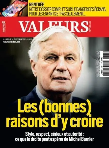 Valeurs Actuelles – 11 Septembre 2024